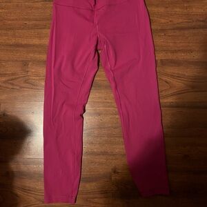 Pink lululemon leggings